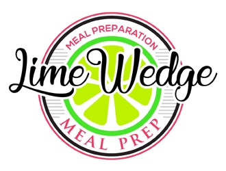 Lime Wedge meal prep logo design by MAXR
