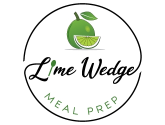 Lime Wedge meal prep logo design by MonkDesign