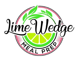 Lime Wedge meal prep logo design by MAXR