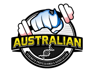 Australian Strength Professionals Association logo design by nexgen