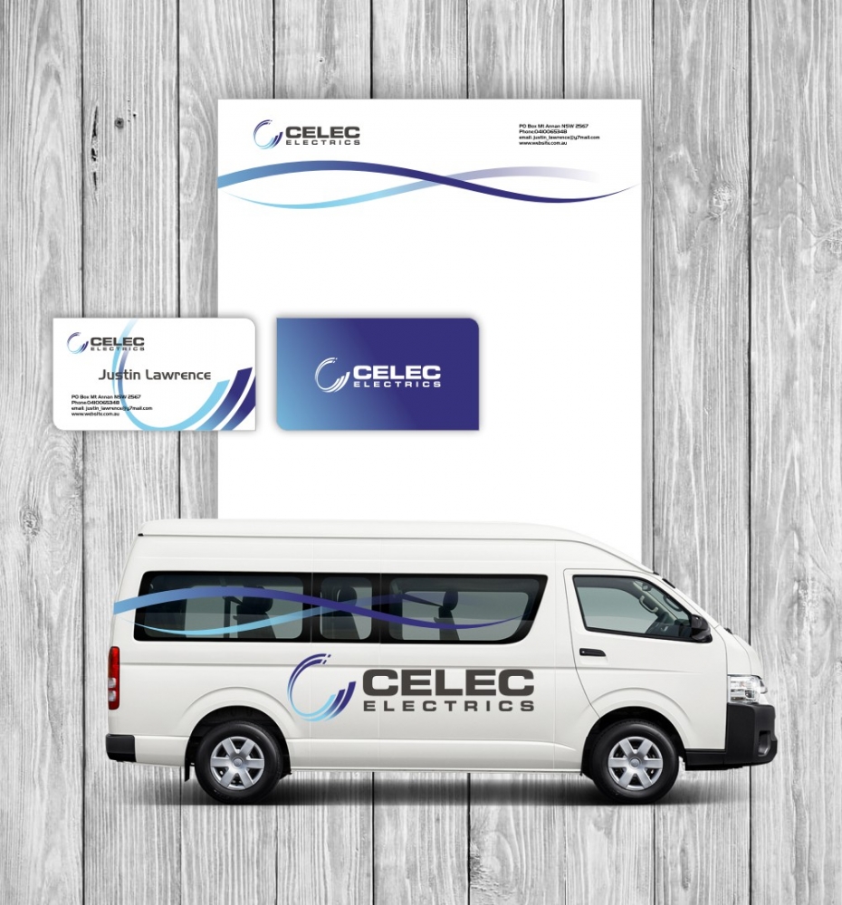 CELEC Electrics logo design by serprimero