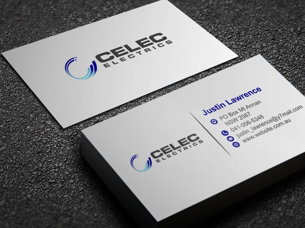CELEC Electrics logo design by Kindo
