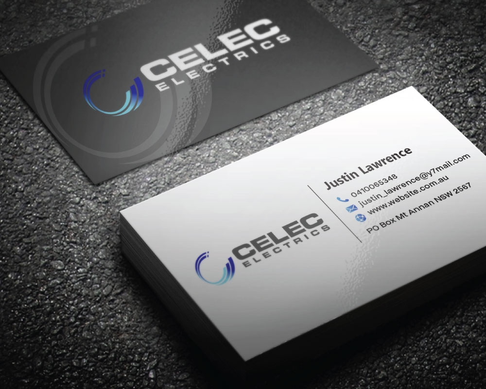 CELEC Electrics logo design by Boomstudioz