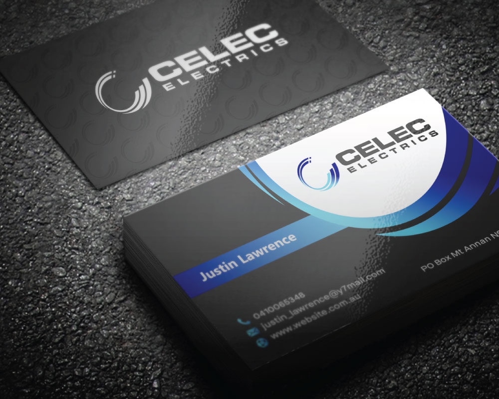 CELEC Electrics logo design by Boomstudioz