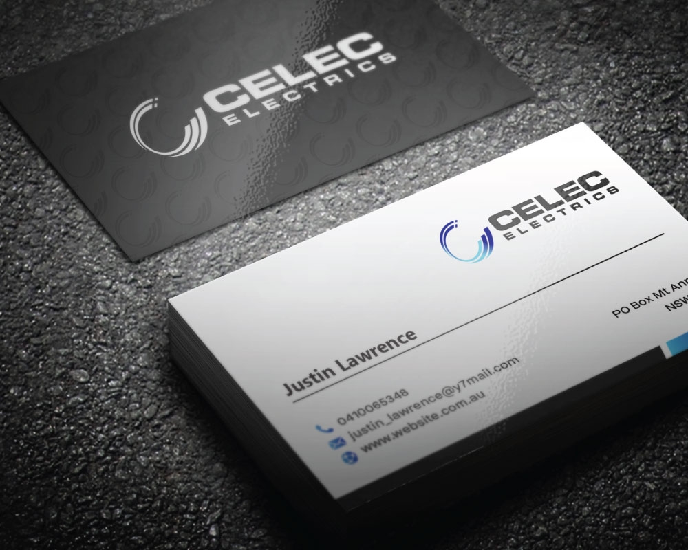 CELEC Electrics logo design by Boomstudioz