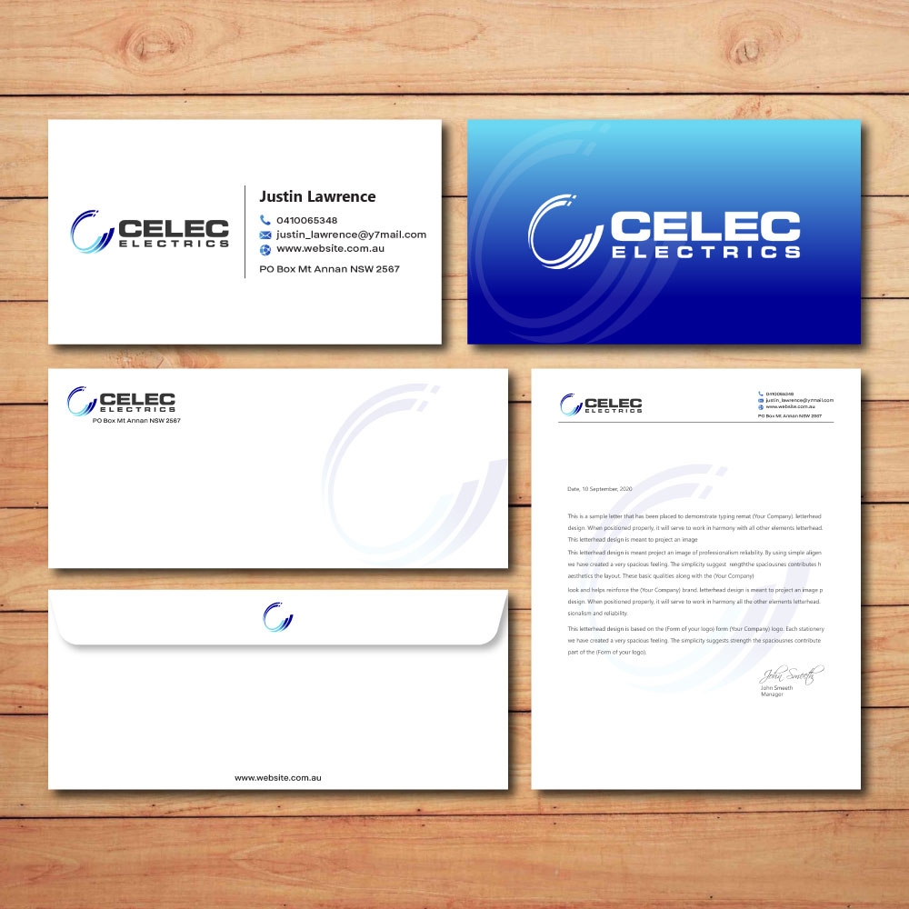 CELEC Electrics logo design by Boomstudioz