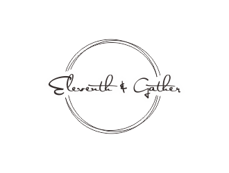 Eleventh & Gather logo design by Greenlight