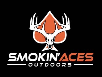 Smokin’ Aces Outdoors logo design by shravya