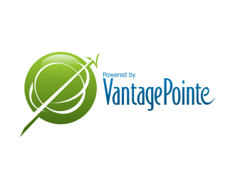 Powered by VantagePointe logo design by ekitessar
