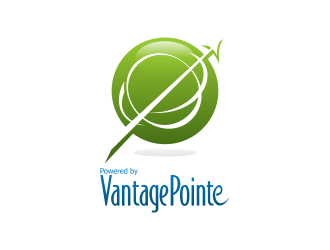 Powered by VantagePointe logo design by ekitessar