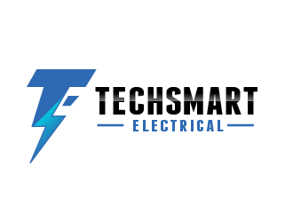 Techsmart Electrical logo design by BeDesign