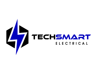 Techsmart Electrical logo design by JessicaLopes