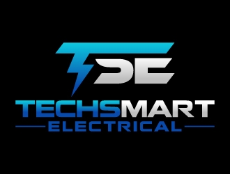 Techsmart Electrical logo design by abss