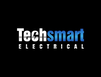 Techsmart Electrical logo design by MUSANG