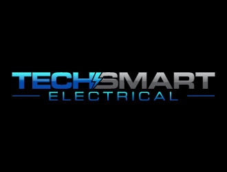 Techsmart Electrical logo design by daywalker
