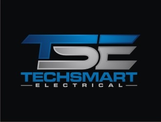 Techsmart Electrical logo design by agil