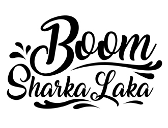 Boom Sharkalaka  logo design by MAXR