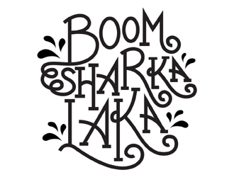 Boom Sharkalaka  logo design by MAXR