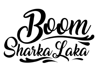 Boom Sharkalaka  logo design by MAXR