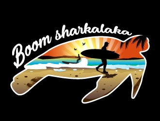 Boom Sharkalaka  logo design by Suvendu