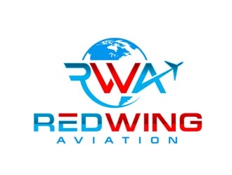 Red Wing Aviation logo design by DreamLogoDesign