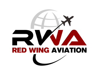 Red Wing Aviation logo design by ingepro