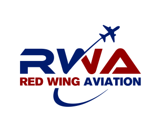 Red Wing Aviation logo design by ingepro