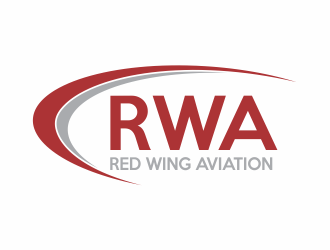 Red Wing Aviation logo design by up2date