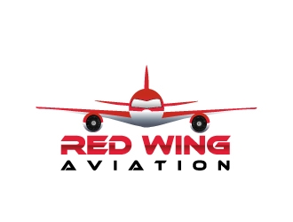Red Wing Aviation logo design by samuraiXcreations