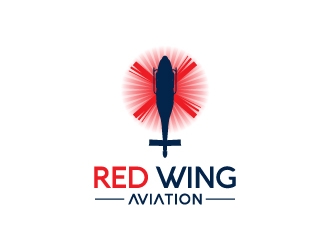 Red Wing Aviation logo design by zakdesign700