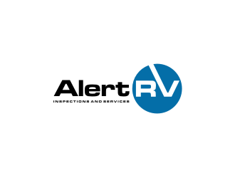 Alert RV Inspections and Services logo design by Barkah