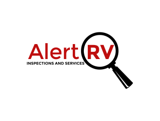 Alert RV Inspections and Services logo design by aldesign