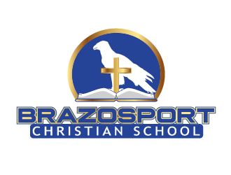 Brazosport Christian School logo design by axel182