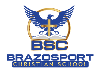 Brazosport Christian School logo design by axel182