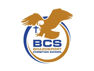 Brazosport Christian School logo design by cybil