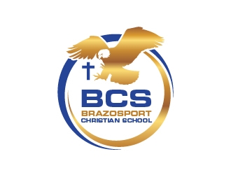Brazosport Christian School logo design by cybil
