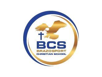 Brazosport Christian School logo design by cybil