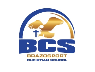 Brazosport Christian School logo design by cybil