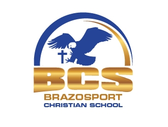 Brazosport Christian School logo design by cybil