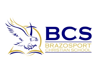 Brazosport Christian School logo design by MAXR