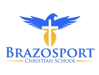 Brazosport Christian School logo design by ElonStark