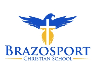 Brazosport Christian School logo design by ElonStark