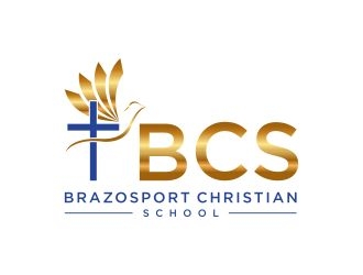 Brazosport Christian School logo design by Kanya