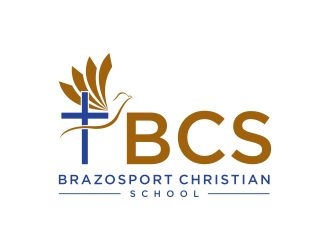 Brazosport Christian School logo design by Kanya