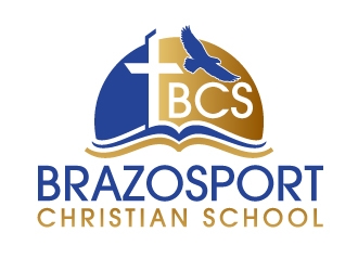 Brazosport Christian School logo design by jaize