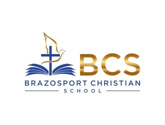 Brazosport Christian School logo design by Kanya