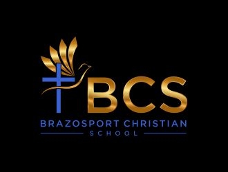 Brazosport Christian School logo design by Kanya