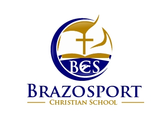 Brazosport Christian School logo design by art-design