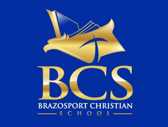 Brazosport Christian School logo design by Suvendu
