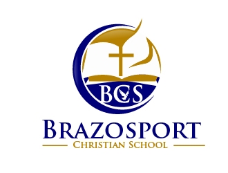 Brazosport Christian School logo design by art-design